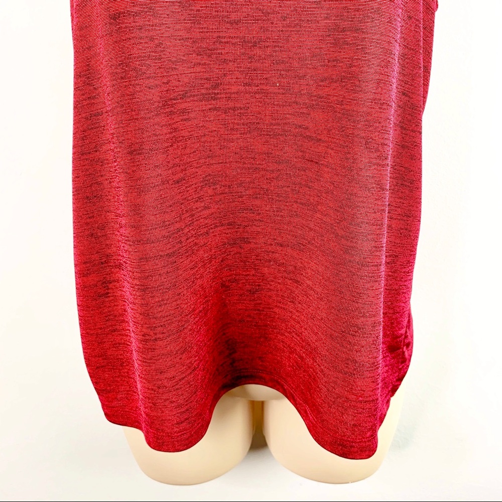 4/$25 Sam Edelman Isla Metallic Knit Burnout Tank - Picture 3 of 8